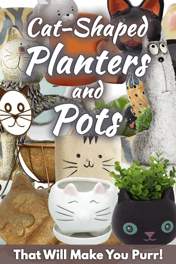 21 Cat-Shaped Planters and Pots That Will Make You Purr!