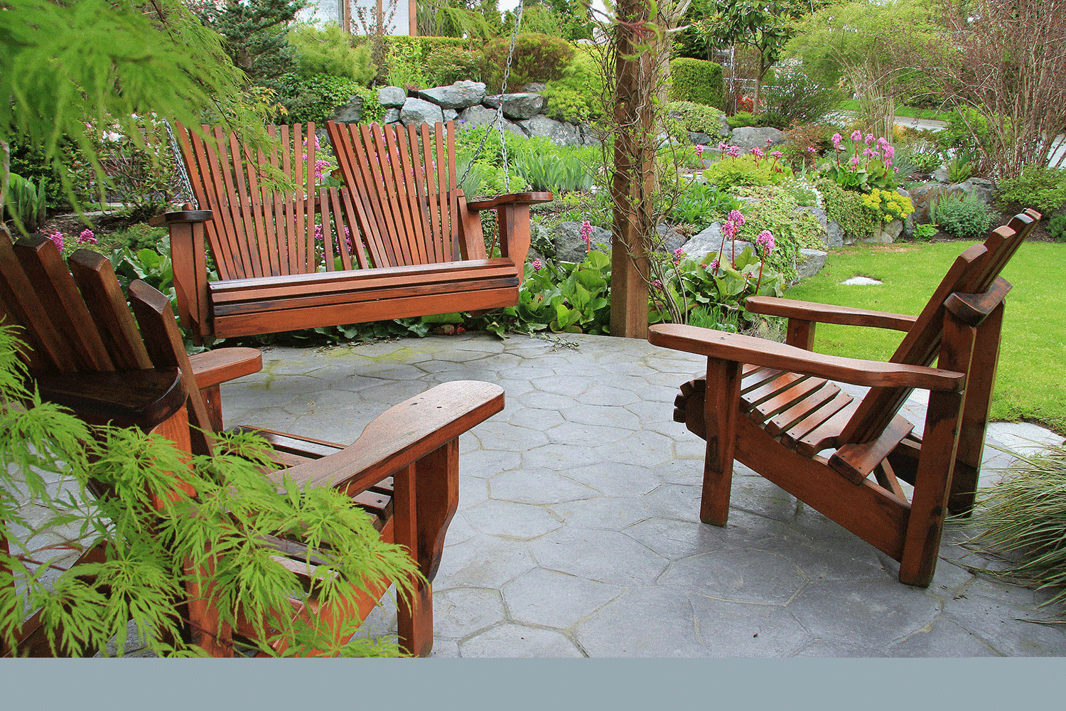 Backyard garden patio furniture