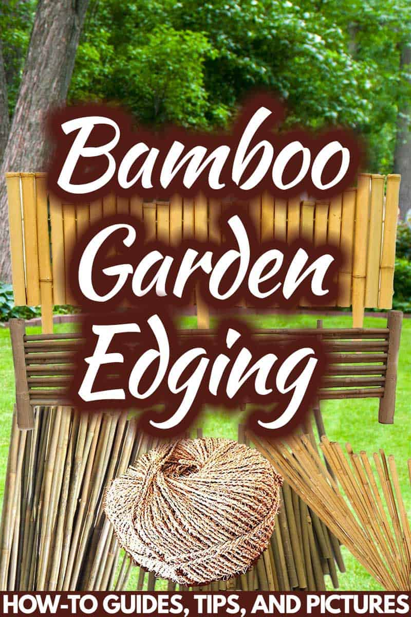 Bamboo Garden Edging [How-to guides, tips and pictures]
