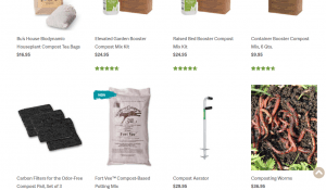 Gardener's Supply Company website product page