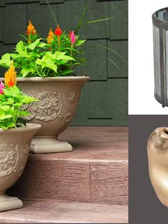 A collage of best walmart large flower pots and planters10 Best Walmart Large Flower Pots And Planters