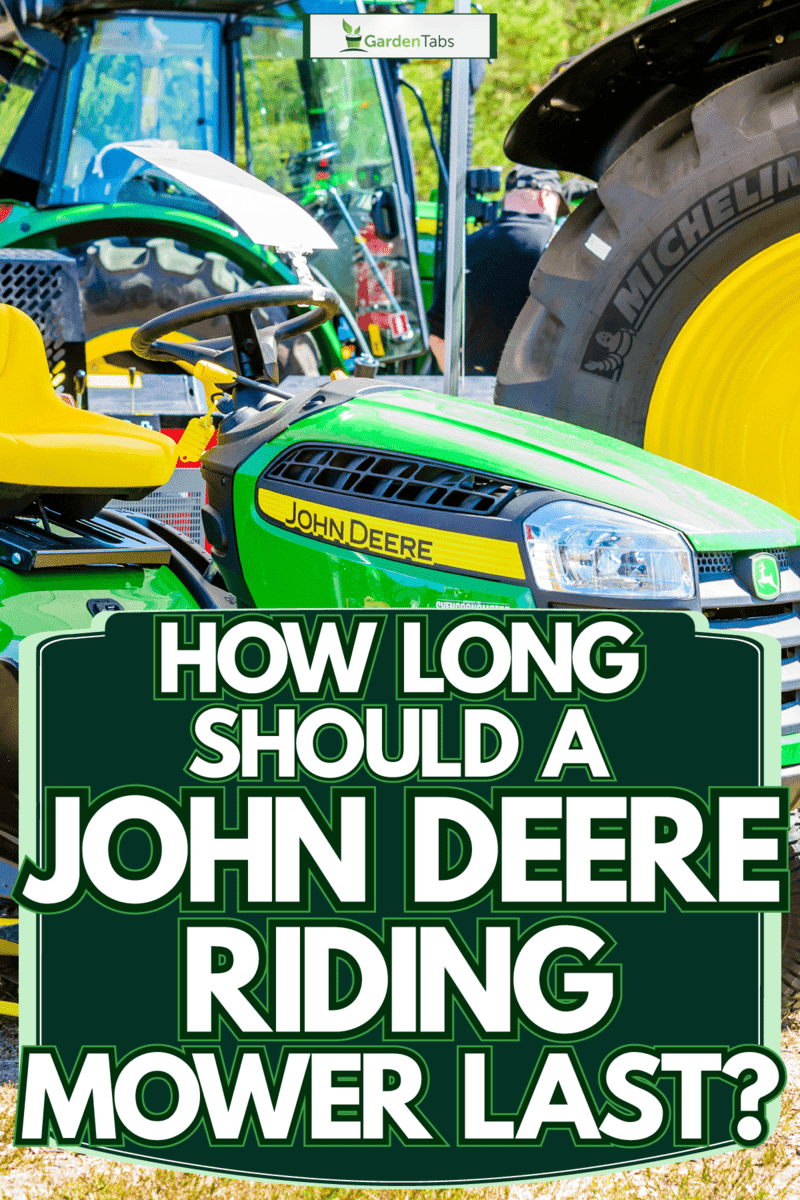 A small John Deere lawn mower, How Long Should A John Deere Riding Mower Last?