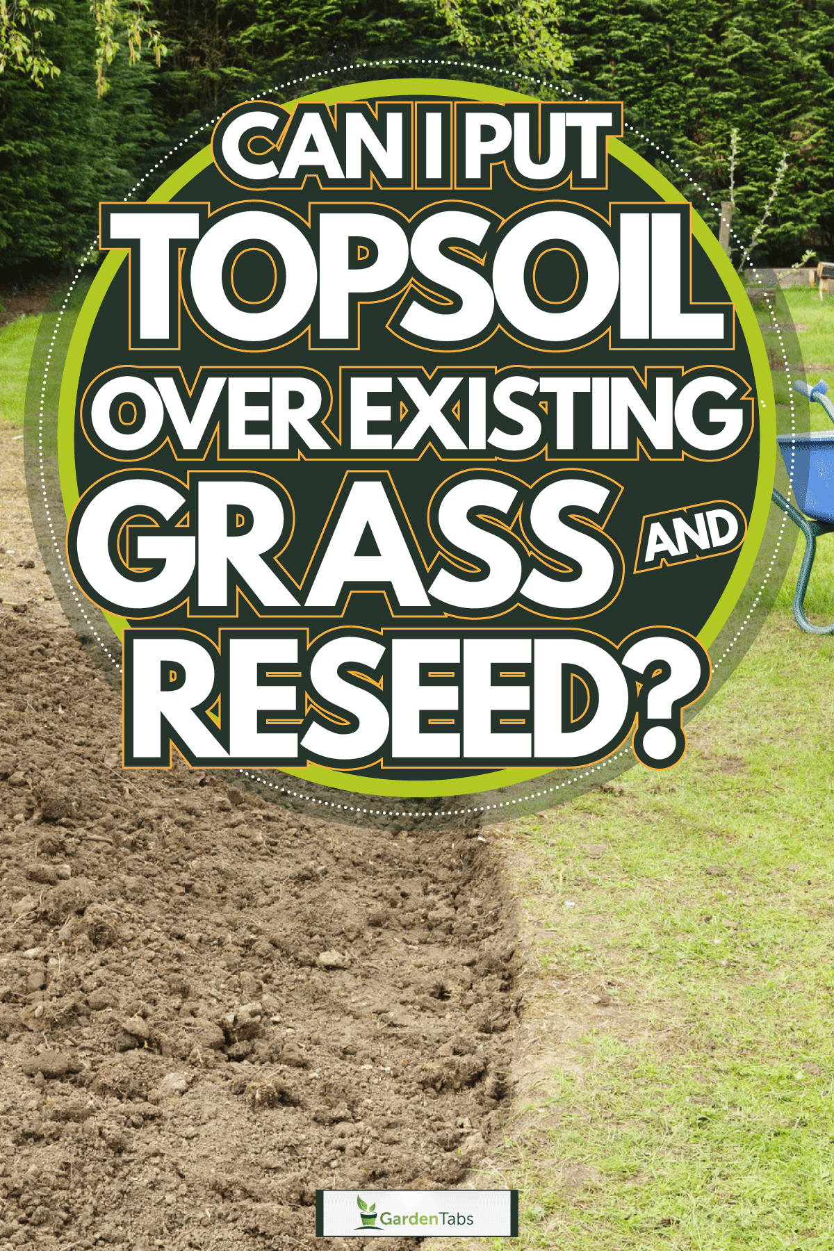 Can I Put Topsoil Over Existing Grass And Reseed?
