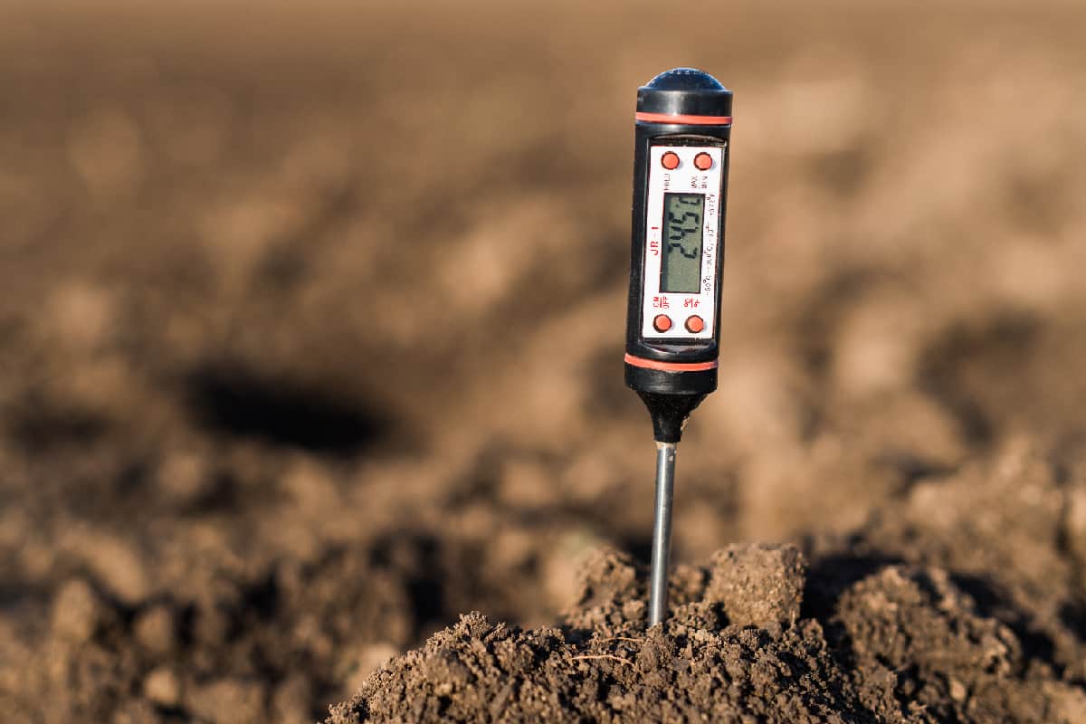 Soil meter for measured PH