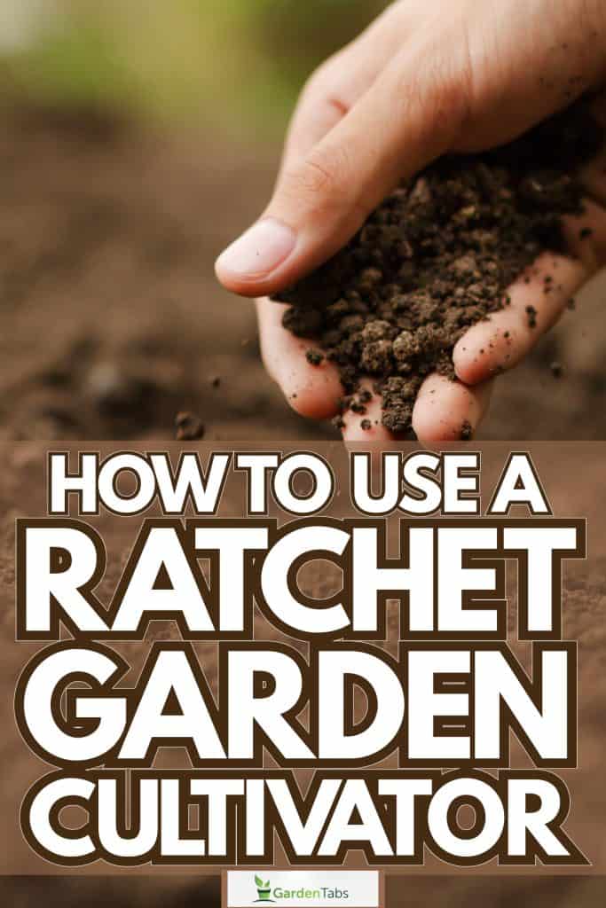 Garden holding cultivated soil, How To Use A Ratchet Garden Cultivator