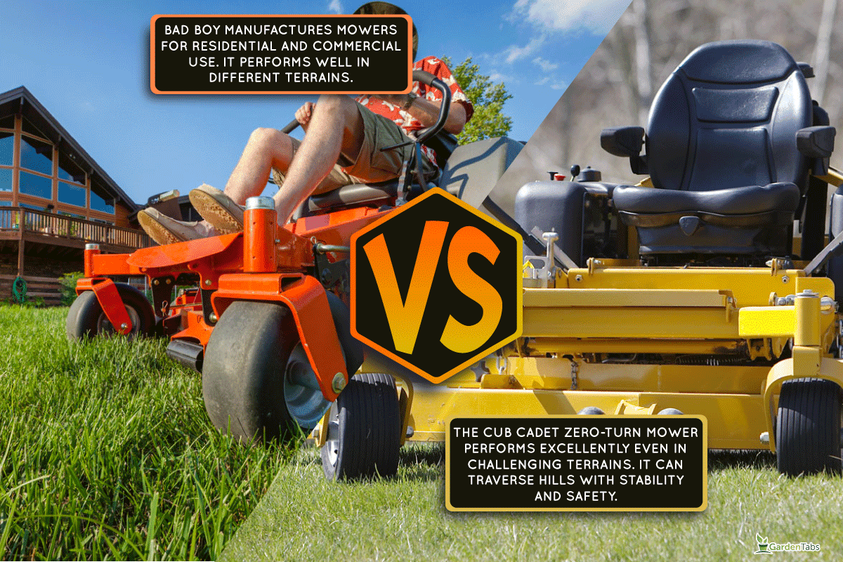 Bad boy lawn mower and cab cadet lawn mower the difference between the two, Bad Boy Vs. Cub Cadet - Which To Choose?