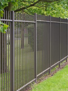 Metal industrial security fencing - How To Remove A Metal Fence Post From The Ground [Step By Step Guide]