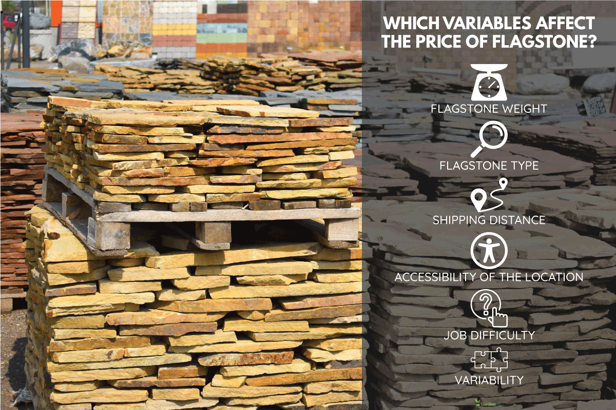 Which Variables Affect The Price Of Flagstone. Pallet Of Flagstone Cost, Weight, & Sq Ft Coverage