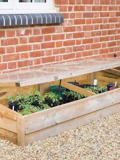 Wooden framed cold box filled with vegetables, Does A Cold Frame Need To Be Airtight?