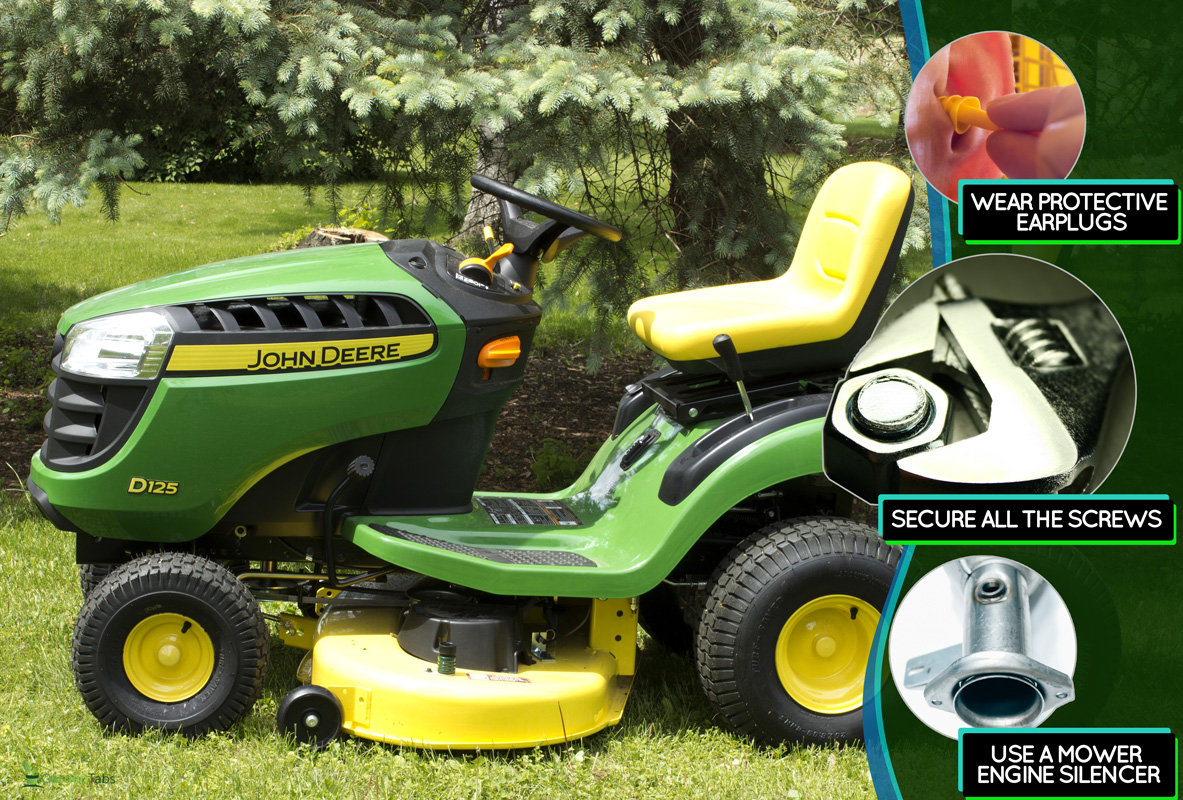  A John Deere lawn tractor in River Falls,Wisconsin on June 02,2015. Deere and Company is Headquartered in Moline,Illinois., My John Deere Mower Makes A Loud Noise When Turning - Why? What To Do?