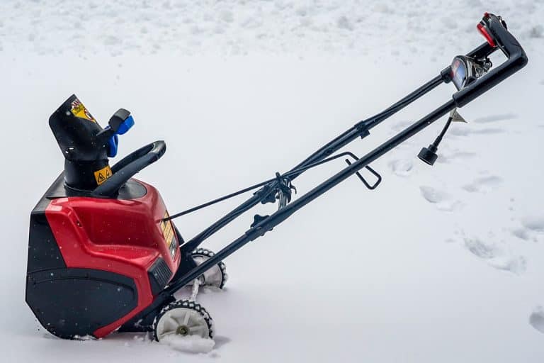 Electric snow blower after massive winter storm, Can I Leave Electric Snow Blower Outside?