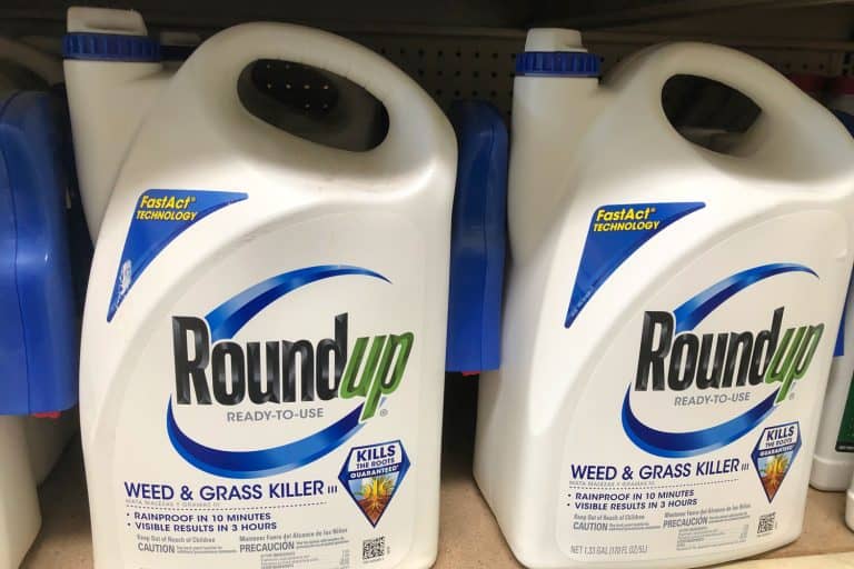 Roundup sitting on a counter.