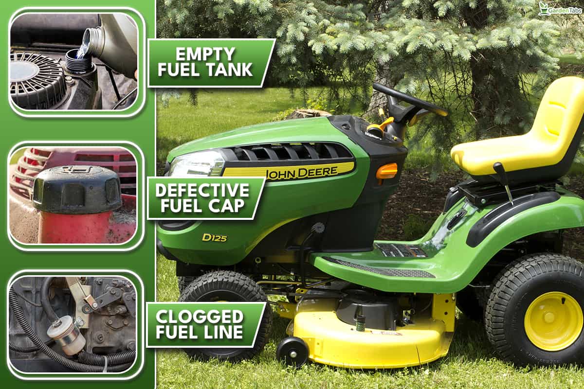 What are some fuel and fuel system issues your john deere mower may encounter