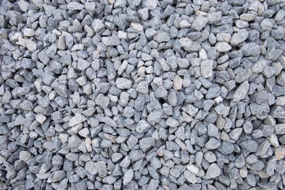 Crush gravel stone recommended for driveway