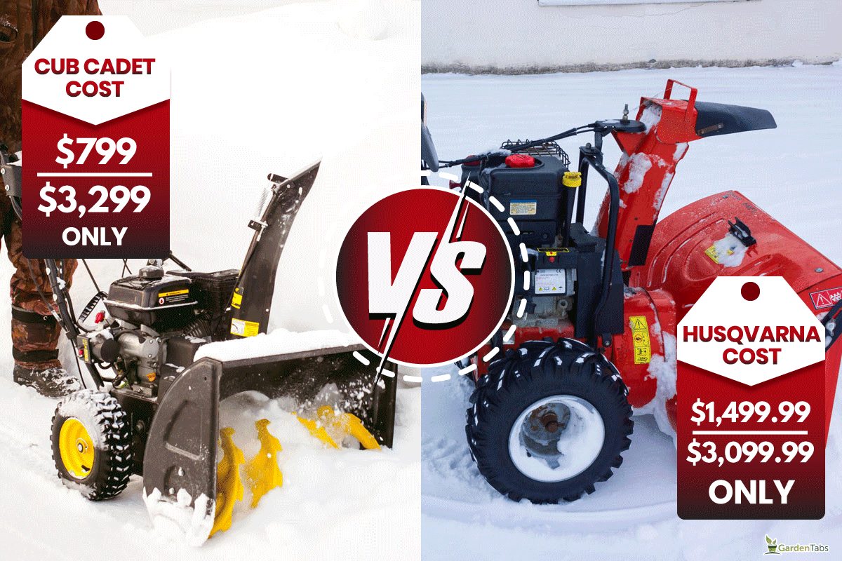 Difference Between Cub cadet and husqvarna snow blowers, Cub Cadet Snow Blower Vs Husqvarna: Pros, Cons, & Differences