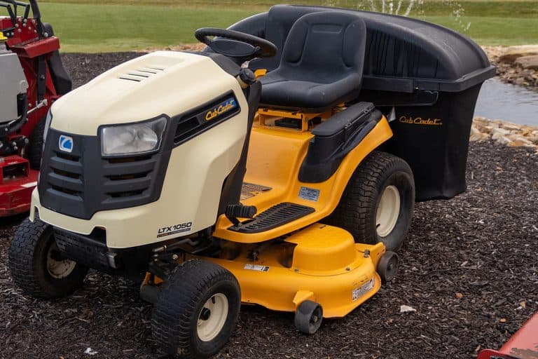 Cub Cadet lawn mower on display, Cub Cadet App Won't Connect - Why And What To Do?