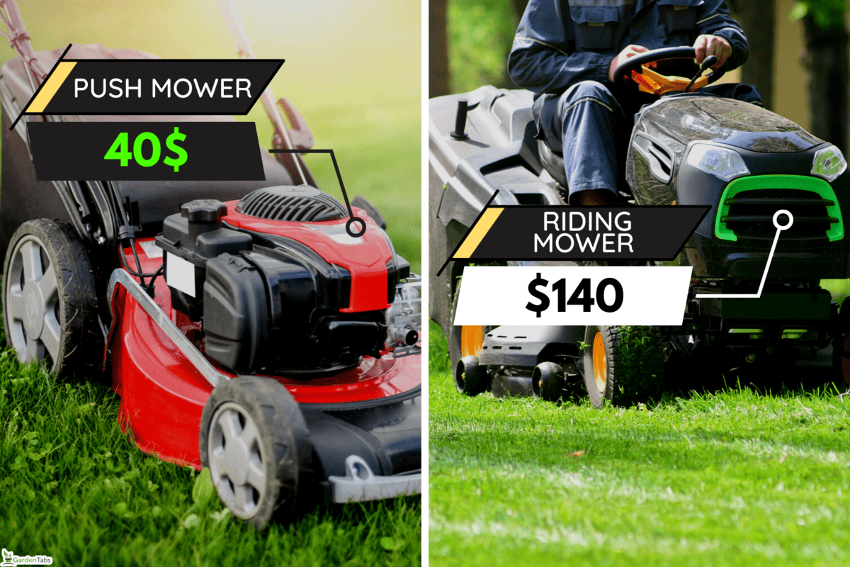 Lawn mover on green grass in modern garden. Machine for cutting lawns, Toro Mower Making Grinding Noise - Why And What To Do
