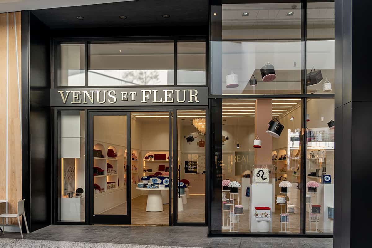 A venus et fleur store at westfield century city mall in los angeles, ca, usa.