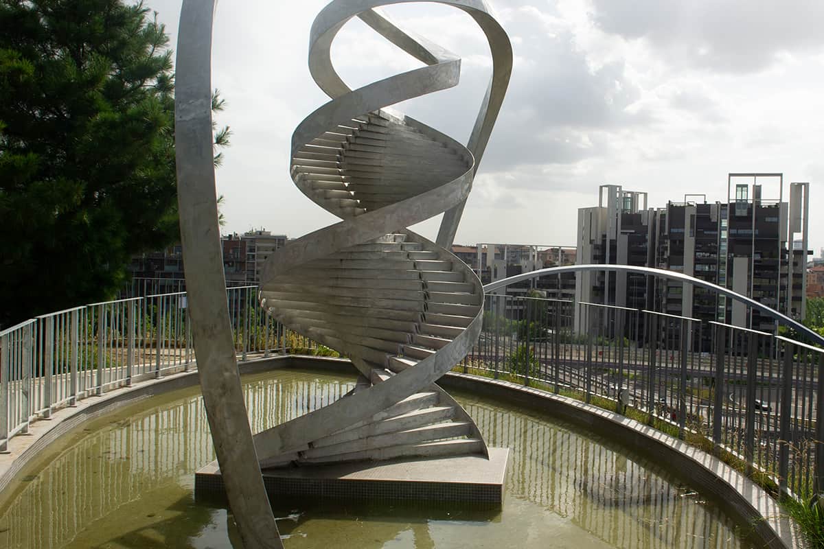 Charles Jenks DNA monument