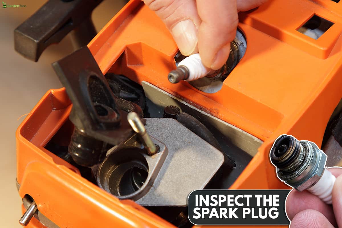 Inspect the spark plug, How To Replace Ryobi Chainsaw Chain?
