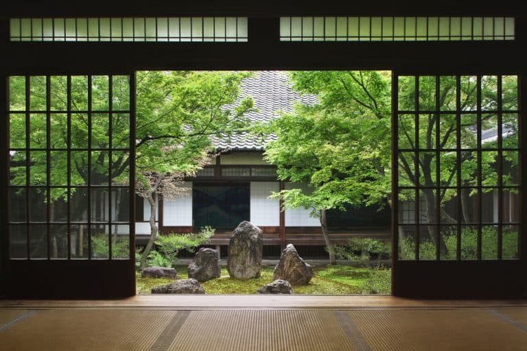 View from inside on japanese garden in Kyoto, The Secret To Inner Calm Lies In This Mesmerizing Garden