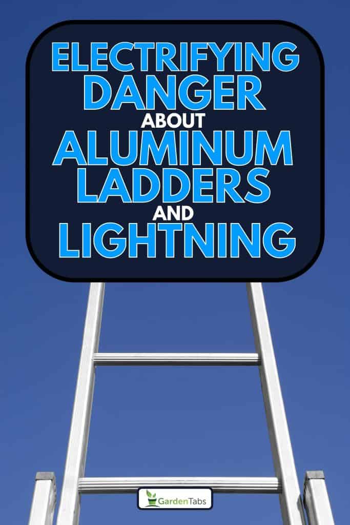 Stairs of success to blue sky, Electrifying Danger: The Truth About Aluminum Ladders and Lightning