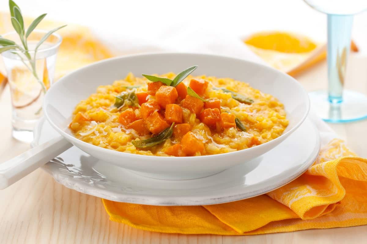 Butternut Squash and Sage Risotto