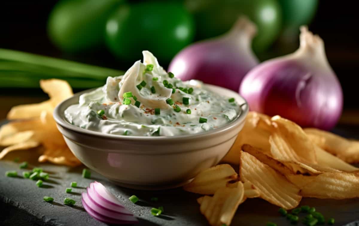 Creamy Chive and Onion Dip
