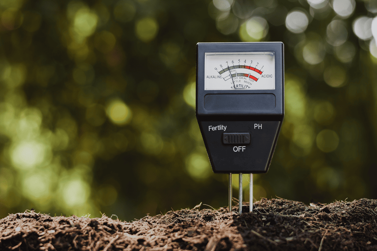 Soil pH meter and soil fertility meter for cultivation