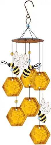 Bee Honeycomb Wind Chime
