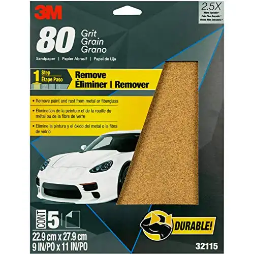 80 Grit Sandpaper