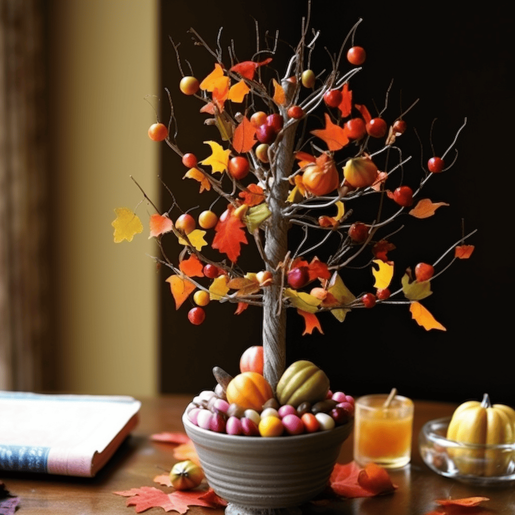 Mini Thanksgiving Tree