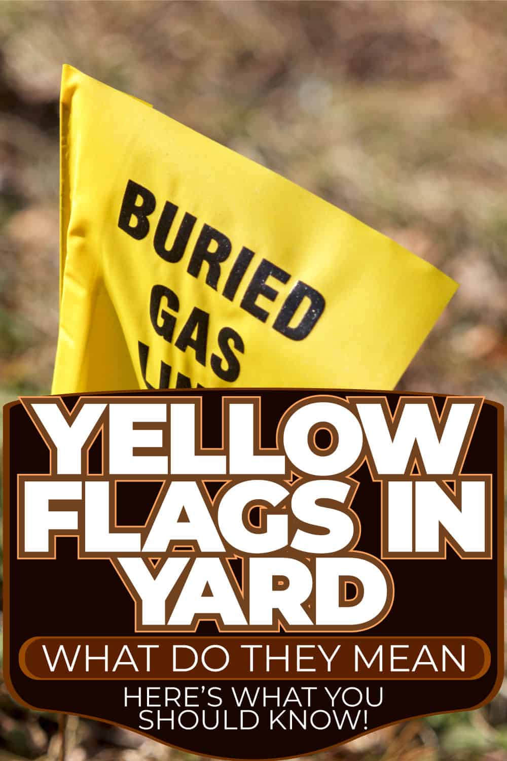 Yellow Flags In Yard: What Do They Mean? [Here's What You Should Know!]