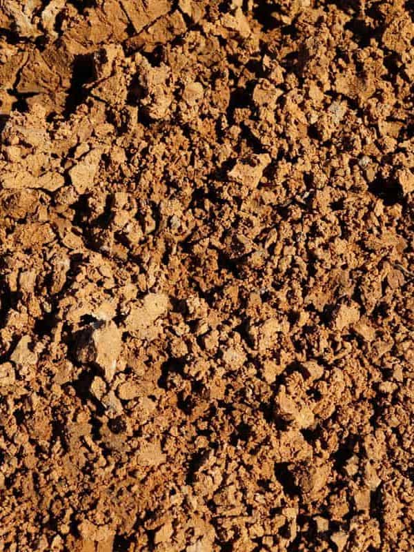up close photo of a soil, earth soil, dry soil, sun lit, sunny day, ground, tiny ground particles