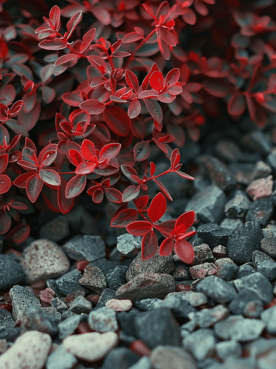 Japanese barberry shrub